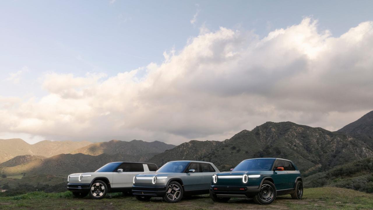Elektromobily Rivian | zdroj: rivian.com