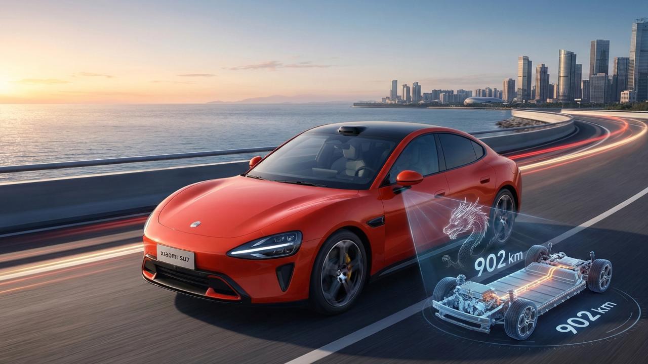 Xiaomi SU7 - ilustrační foto