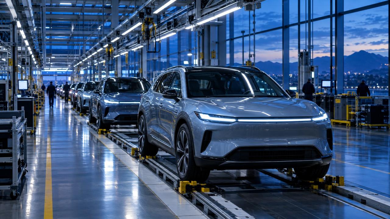 Evropská výroba elektromobilů BYD — ilustrační obrázek