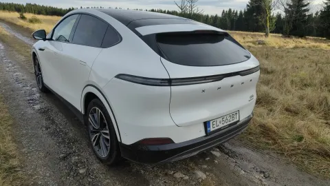 XPENG G6 v Krušných horách