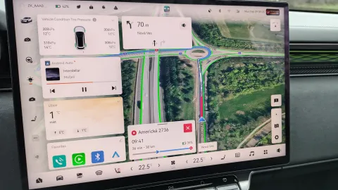 Zeekr 7X a navigační software