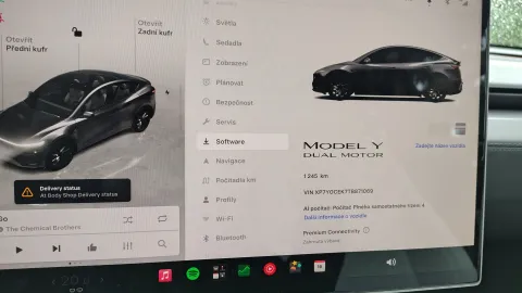 Tesla Model Y Premium AWD – informace o vozidle a VIN