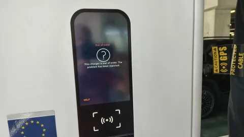 IONITY nefunguje