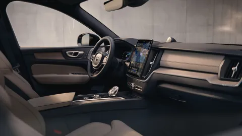 Interiér nového Volvo XC60 s kůží Nappa v odstínu Cardamom | zdroj: volvocars.com