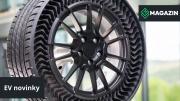 Náhled článku Tesla testuje nové bezvzduchové pneumatiky od Michelin