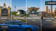 Náhled článku Podzim 2025 přinese velké výstavy elektromobility: Praha, Mnichov, Tokio i Bologna. Kde zažijete testovací jízdy?
