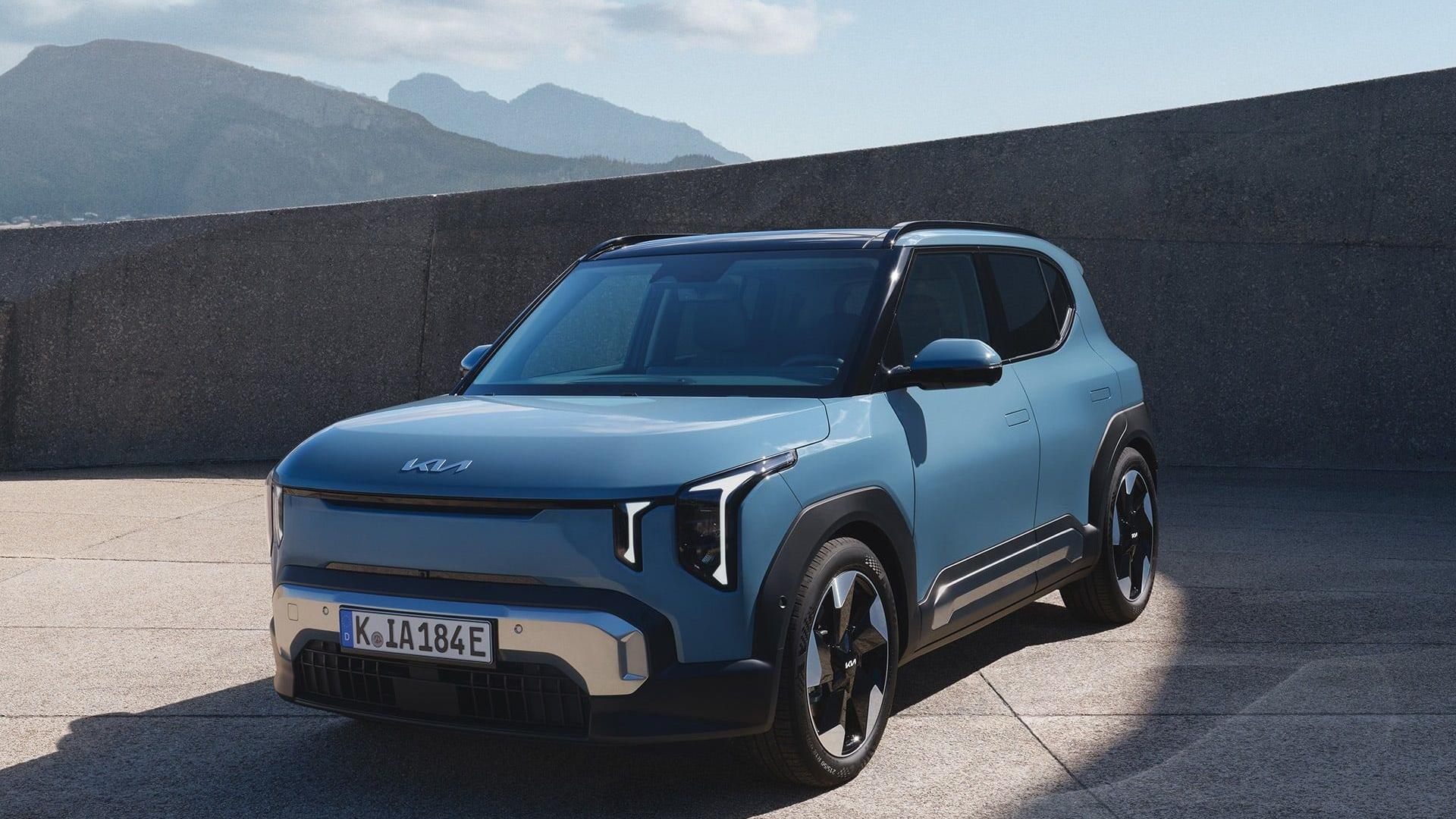 Kia EV2 — přední silueta | zdroj: kia.com