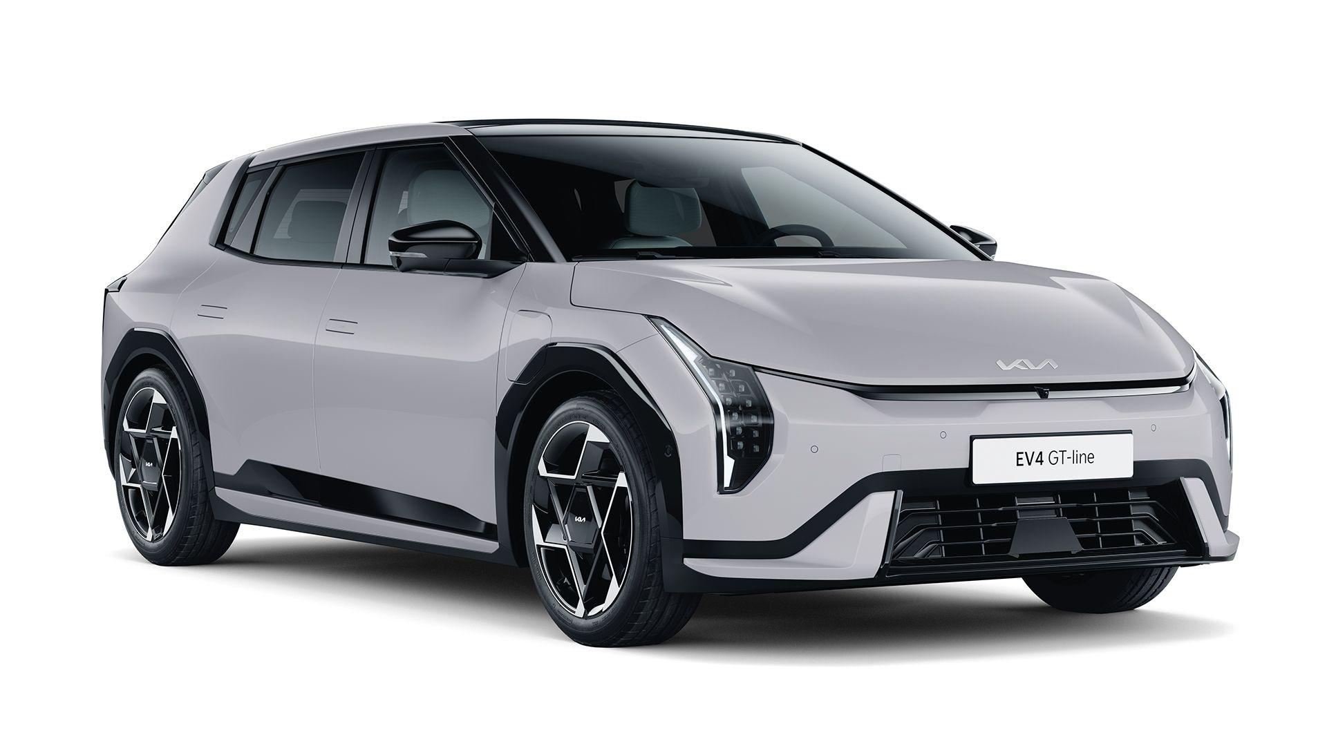 Kia EV4 Fastback — přední silueta | zdroj: kia.com