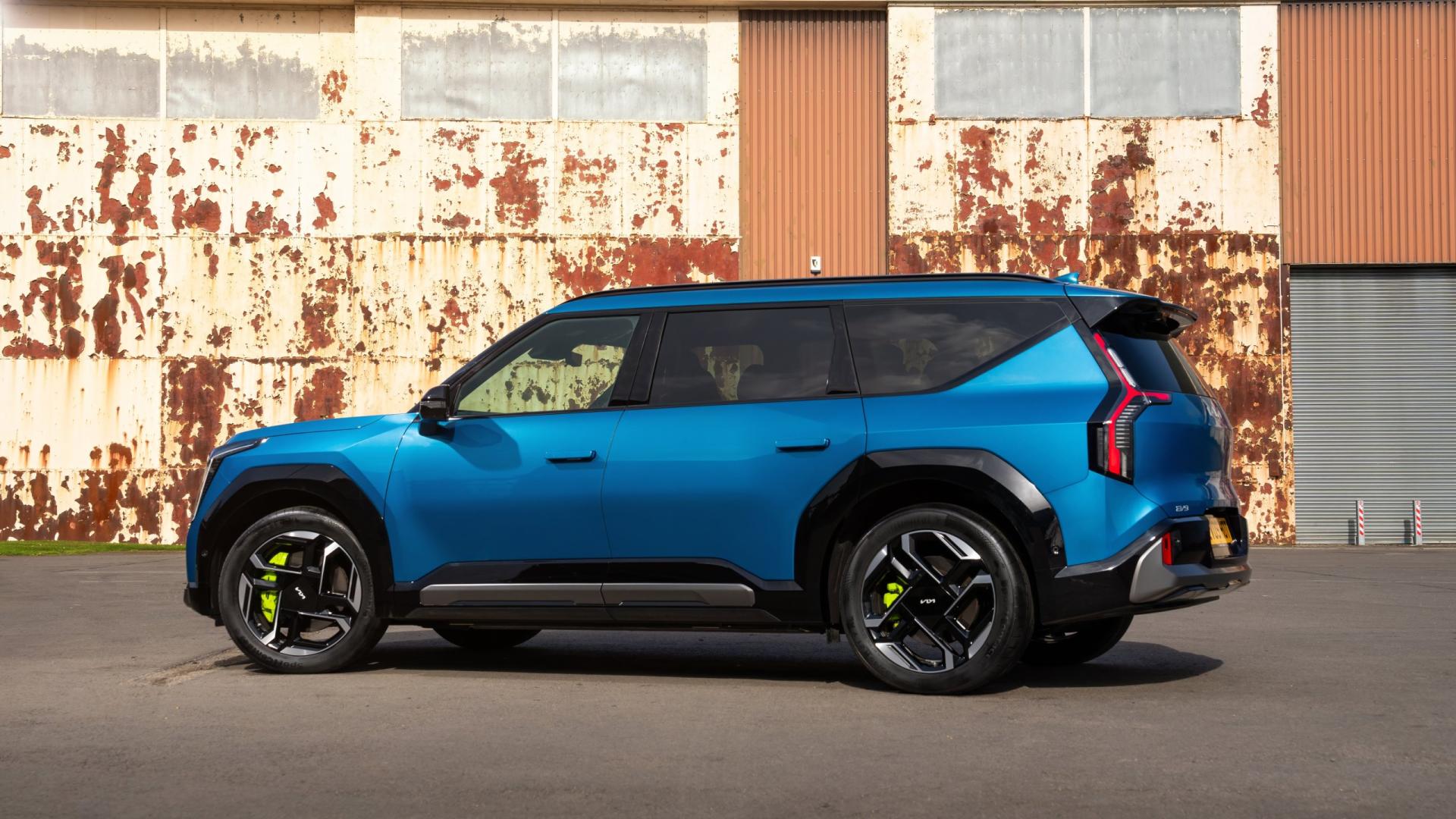 Kia EV9 GT — boční silueta | zdroj: kiapressoffice.com