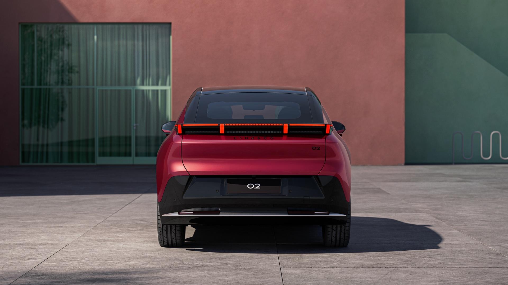 Lynk & Co 02 - elektricke crossover kupe (exterier) | zdroj: press.lynkco.com