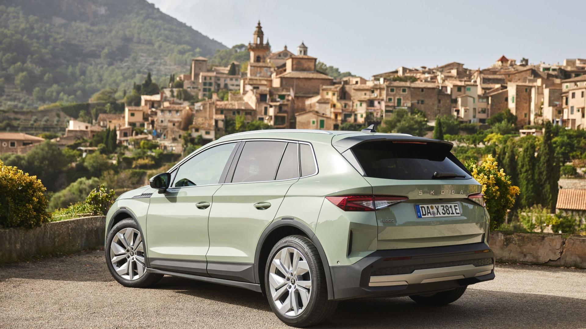 Škoda Elroq — zadní tříčtvrteční záběr | zdroj: skoda-storyboard.com