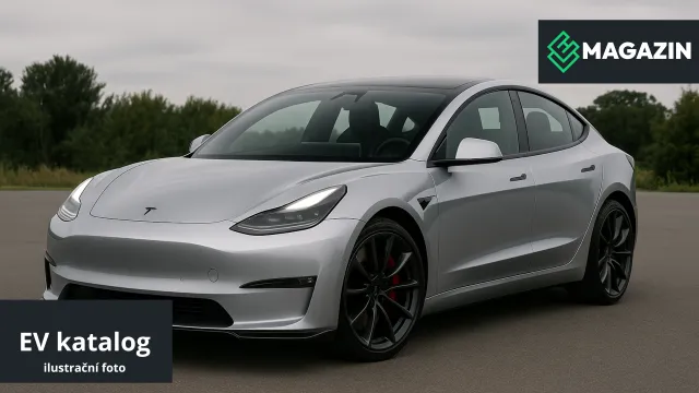 Tesla Model 3 - ilustrační foto