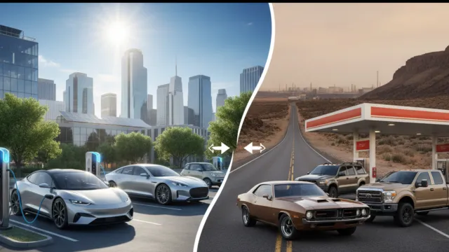 Elektromobily nebo spalovací vozy