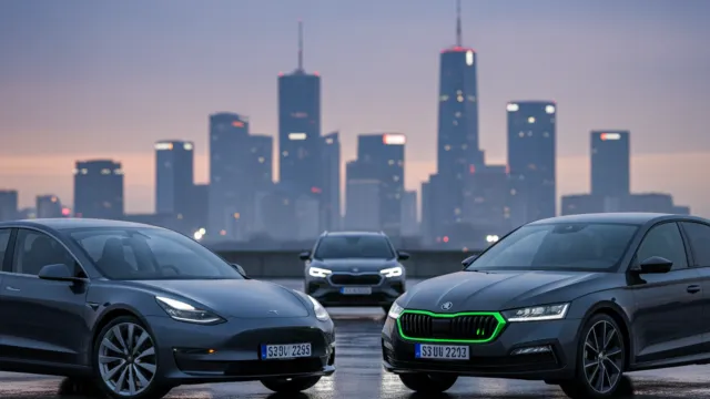 Tesla - Škoda | ilustrační foto