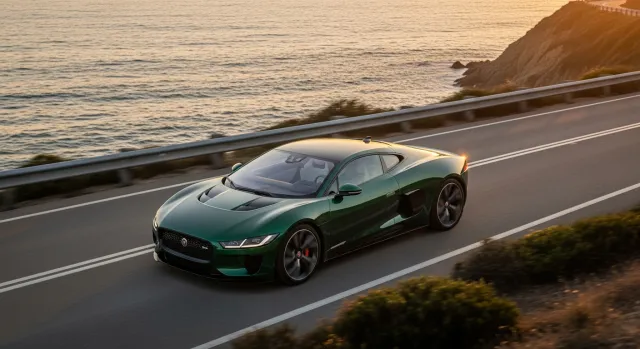 Jaguar Type 01 elektrické GT / ilustrační foto
