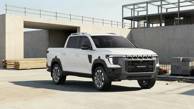 KGM Musso EV - elektrický pickup, zdroj: KGM Motors UK press room