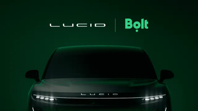 Vizualizace partnerství Lucid a Bolt: | zdroj: bolt.eu
